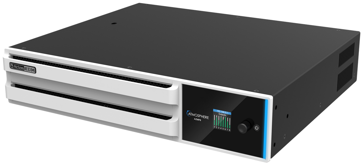 AtlasIED AZMP8 8-Zone DSP Processor – 1200W Powered Audio Control System