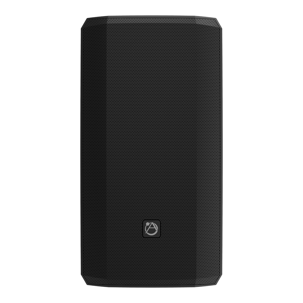 AtlasIED AS-10T-B – 10" AS Series Surface Mount Speaker, Black (70V/100V/8Ω, IP55 Rated)