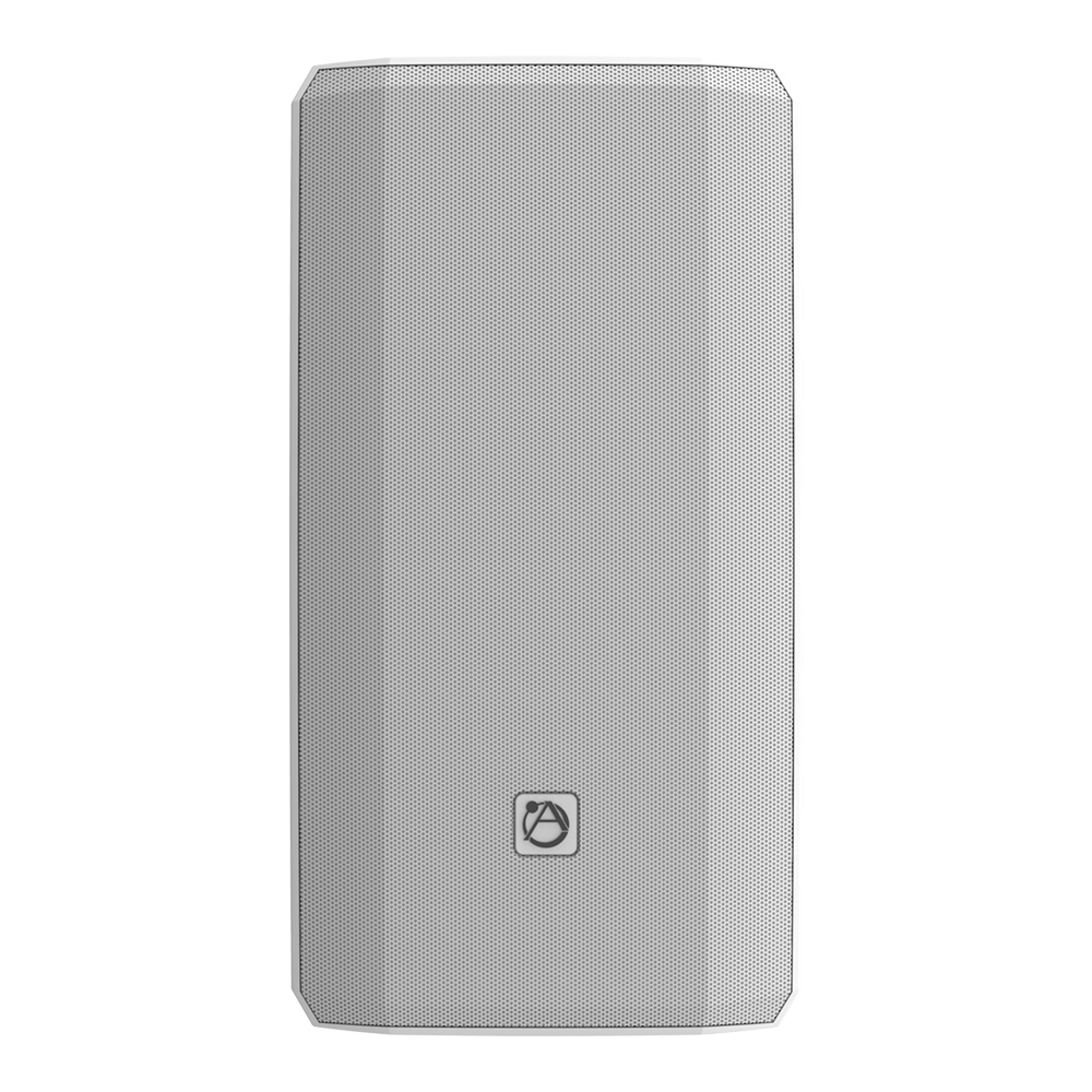 AtlasIED AS-10T-B – 10" AS Series Surface Mount Speaker, White (70V/100V/8Ω, IP55 Rated)