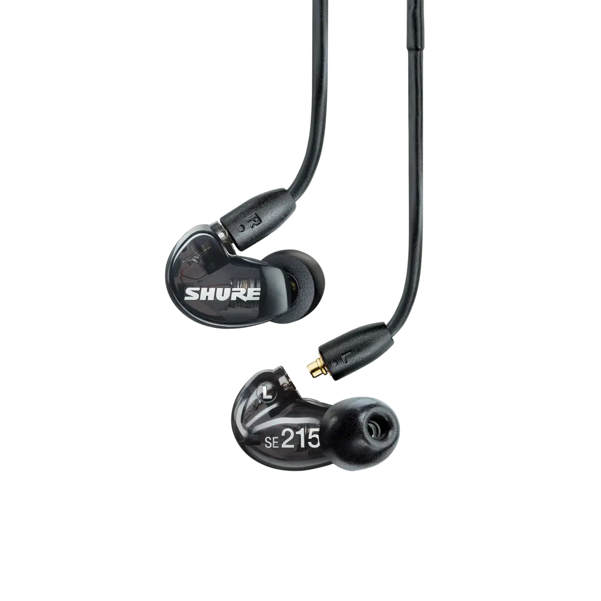 Shure Shure SE215 Sound-Isolating In-Ear Monitors – Black Headphones