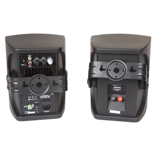 Australian Monitor Australian Monitor AMPAV30W 5.25" 30W Powered Speakers – Black (Pair) – Image 2