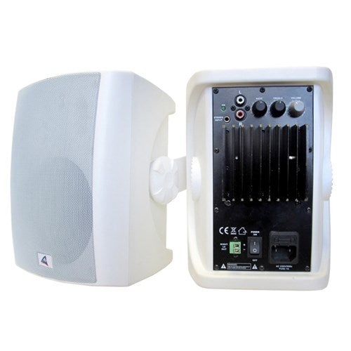 Australian Monitor Australian Monitor AMPAV30W 5.25" 30W Powered Speakers – White (Pair)