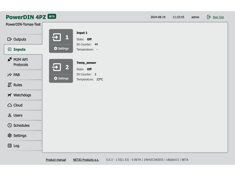 NETIO T1 External Temperature Sensor
