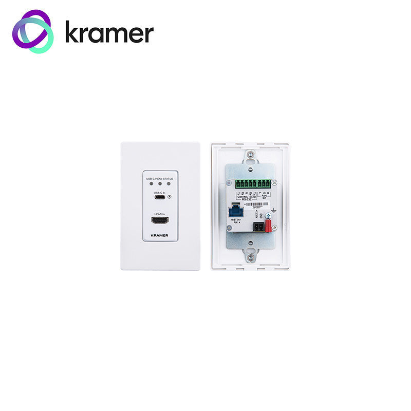 Kramer Kramer HDMI / USB-C to HDBaseT Transmitter Wallplate Switching and Distribution