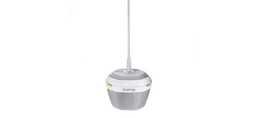 Biamp Devio DCM-1 Ceiling Microphone - White Unified Communications – Connection Ports