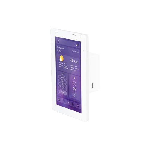 RTI RTI 5" IN-WALL TOUCHPANEL White Control/Automation – Front View