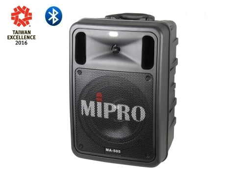 Mipro Mipro Portable PA System With Two Receivers and USB/SD Player Public Address – Front View