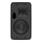 AtlasIED AS-8T-B – 8" AS Series Surface Mount Speaker, Black (70V/100V/8Ω, IP55 Rated)
