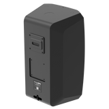 AtlasIED AS-8T-B – 8" AS Series Surface Mount Speaker, Black (70V/100V/8Ω, IP55 Rated)