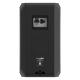 AtlasIED AS-8T-B – 8" AS Series Surface Mount Speaker, Black (70V/100V/8Ω, IP55 Rated)