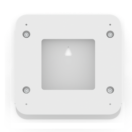 Evoko Liso Tilt Glass Wall Mount Kit - Front