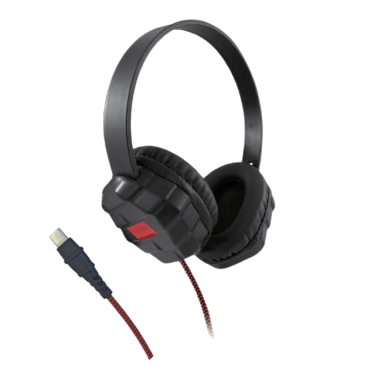 Shintaro Rugged Kids USB-C Headset – Safe Volume Cap, Twistable Headband, 40mm Drivers, 1.5m Cable