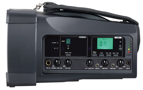 Mipro MA100 50W Portable PA — Side View