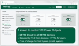 NETIO PowerPDU 4PS 4-Outlet IP-Controlled PDU (Desktop)