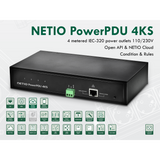 NETIO PowerPDU 4KS 4-Outlet Metered IP-Controlled PDU (Desktop)