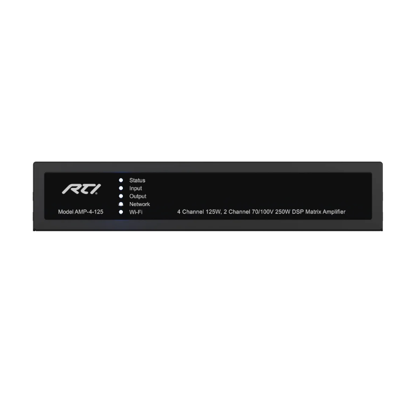 RTI AMP4-125 Front