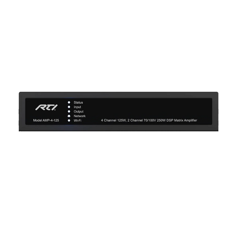 RTI AMP4-125 Front
