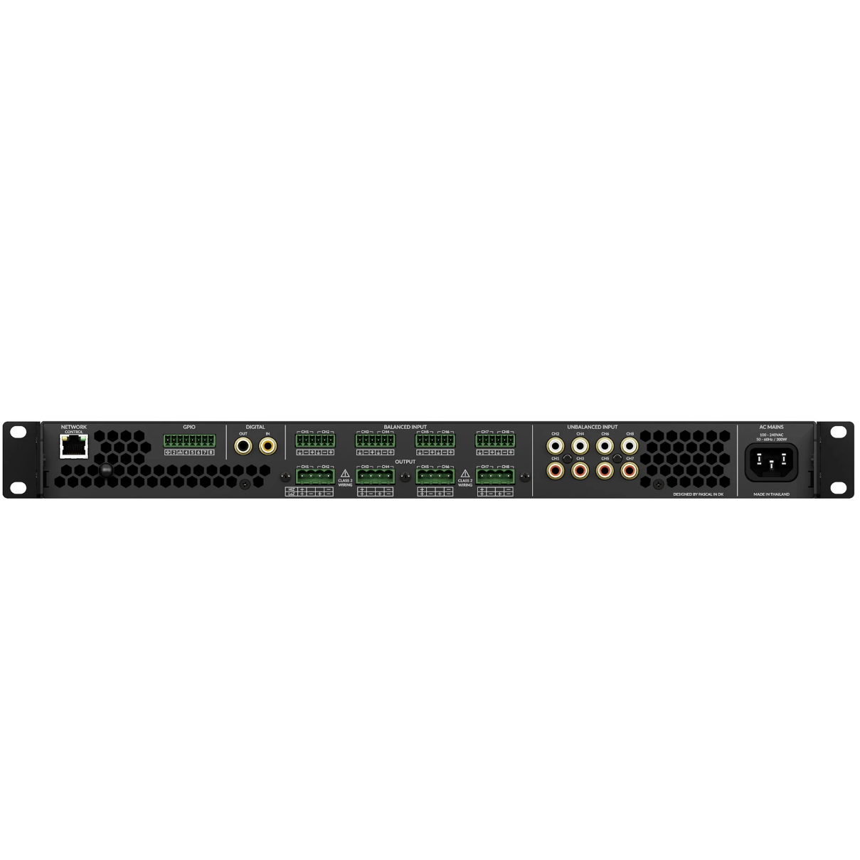 RTI AMP8-125 8-Channel 125W DSP Matrix Amplifier