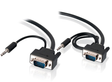 Alogic ALOGIC 10m Slim VGA Cable with 3.5mm Audio – Male to Male Cables/Adapters – Connection Ports