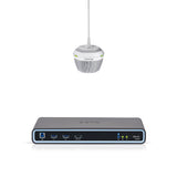 Biamp Devio SCR-25C Conferencing Hub + Ceiling Mic - White Unified Communications