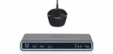 Biamp Devio SCR-25C Conferencing Hub + Ceiling Mic - Black Unified Communications
