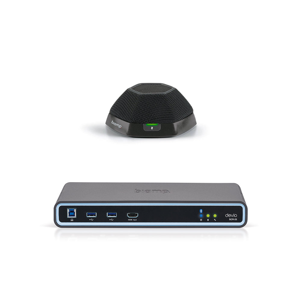 Biamp Devio SCR-25 Conferencing Hub (tabletop mic included) Unified Communications