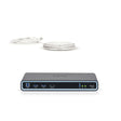 Biamp Devio SCR-25TX Conferencing Hub + Parlé Tabletop Mic - White Unified Communications