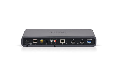 Biamp Devio SCR-25C Conferencing Hub + Ceiling Mic - White Unified Communications – Rear View
