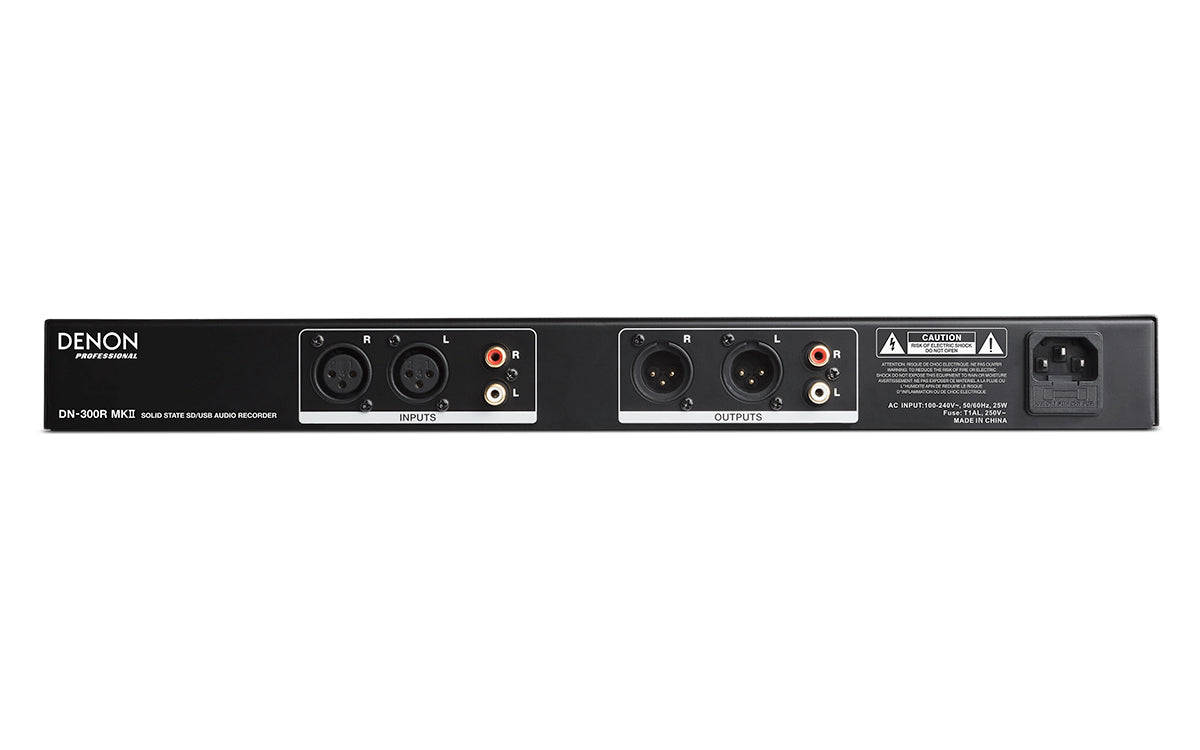 Denon Denon CD Media Player Signage and Media Players – Rear View