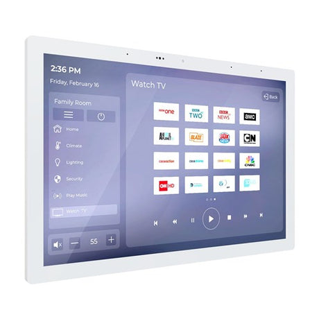 RTI RTI 10" IN-WALL TOUCHPANEL White Control/Automation – Image 3