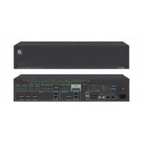 Kramer All–in–One Presentation System with 8x4 4K60 4:2:0 HDMI/HDBaseT 2.0 Matrix Switching, Master Room Controller, PoE & Power Amplifier